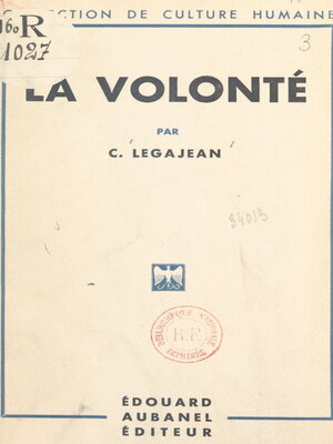 cover image of La volonté